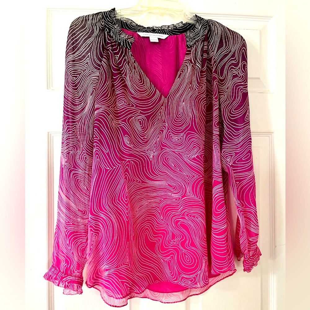 Diane Von Furstenberg Hombre Silk Tunic